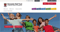 Desktop Screenshot of deaf-trust.co.uk